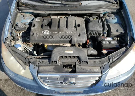 2007 Hyundai Elantra Gls from USA, damaged, VIN KMHDU46D37U076432